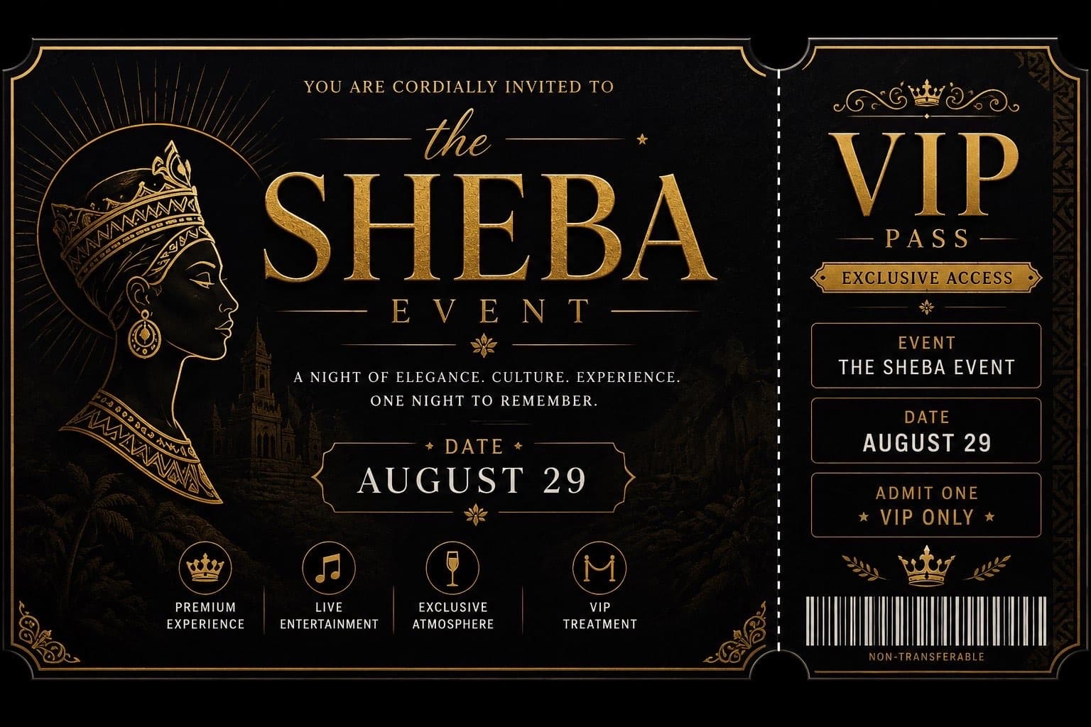 THE SHEBA EVENT - Image 1