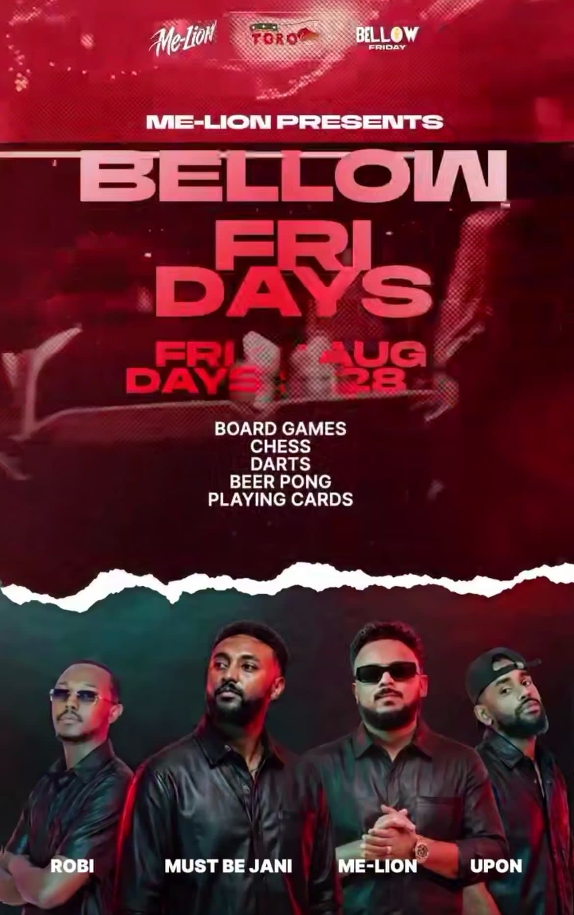 Bellow Friday